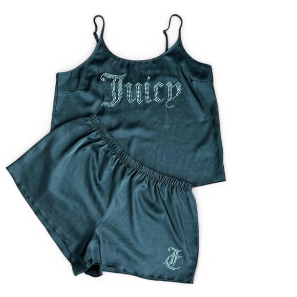 Juicy couture black black pajama set - Picture 1 of 6